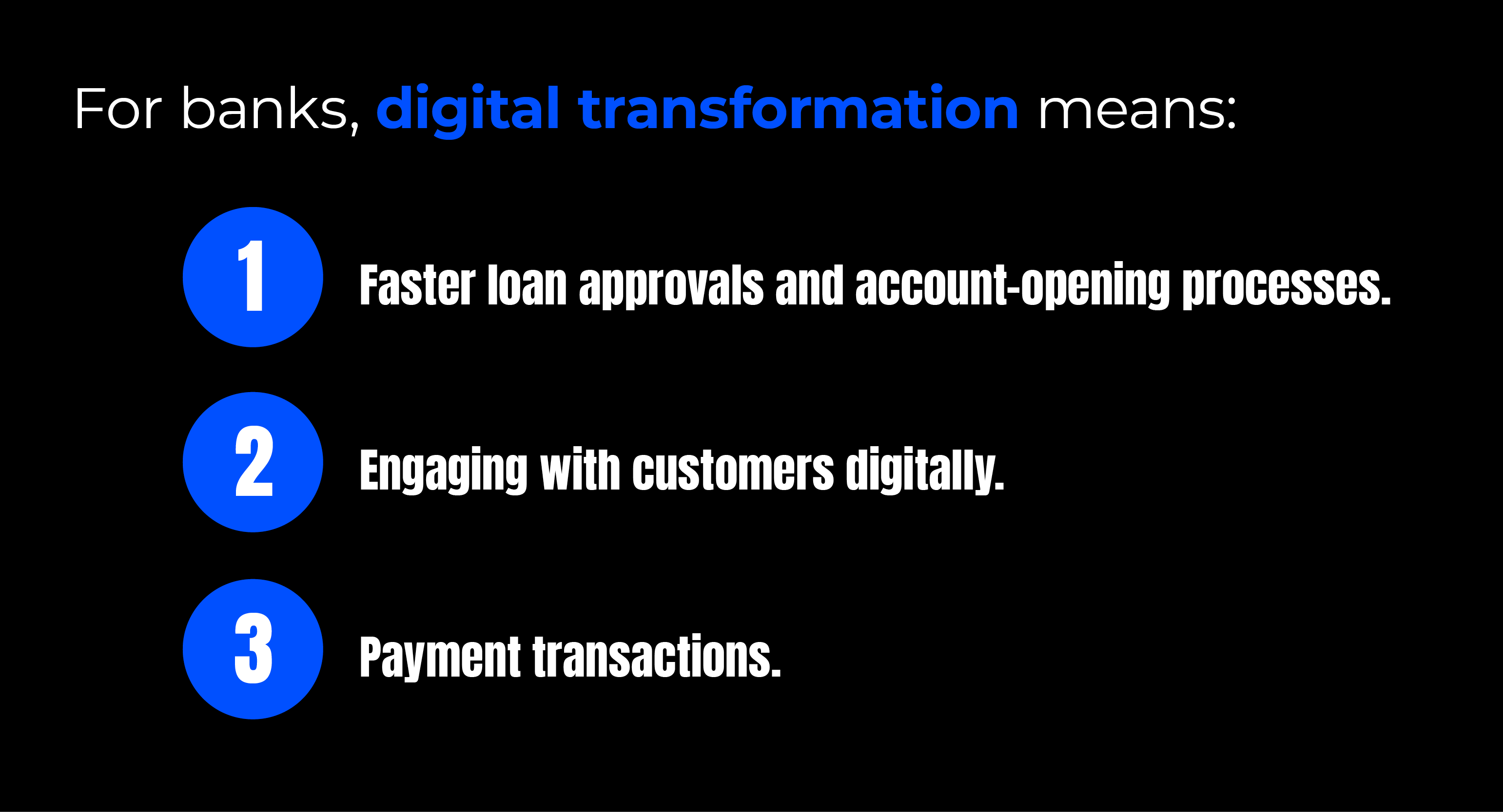 Digital transformation