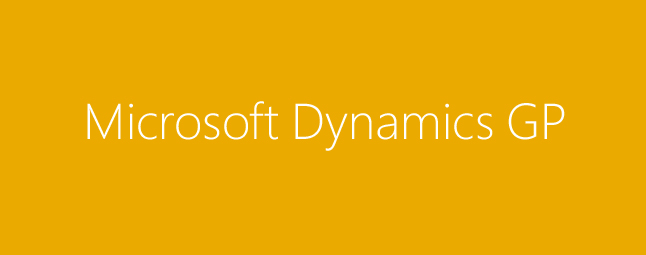 Microsoft Dynamics GP